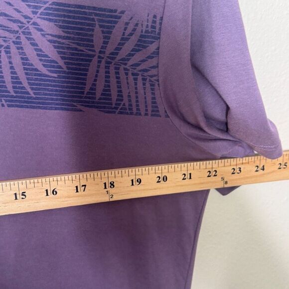 Travis Mathew Shirt Mens Large Purple Polo Cotton Soft Short Sleeve Preppy Golf - Picture 9 of 10